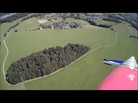 Thermikflug im Bergischen Land