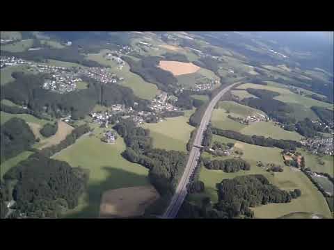 Thermikflug im Bergischen Land